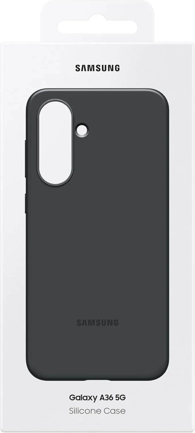 SAMSUNG Galaxy A36 5G Silicone Case, Sleek Design, Durable Design, Light Green, EF-PA366CGEGUS