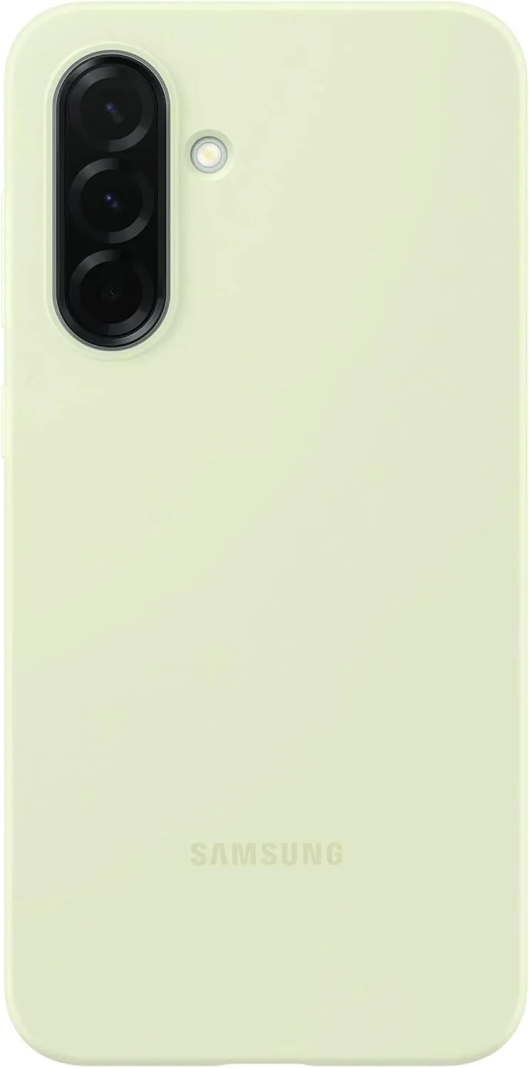 SAMSUNG Galaxy A36 5G Silicone Case, Sleek Design, Durable Design, Light Green, EF-PA366CGEGUS