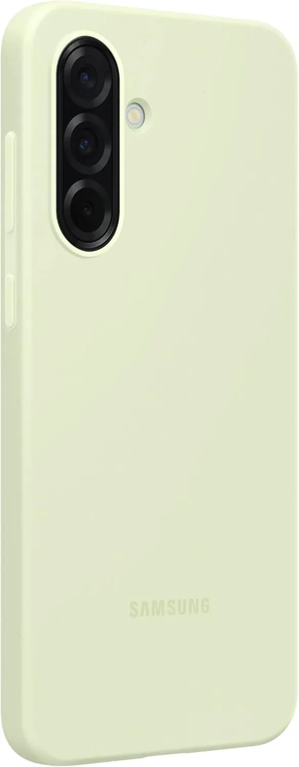 SAMSUNG Galaxy A36 5G Silicone Case, Sleek Design, Durable Design, Light Green, EF-PA366CGEGUS
