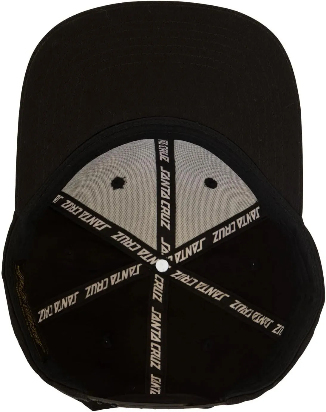 SANTA CRUZ Structured Snapback Cruz Label Skate Hat