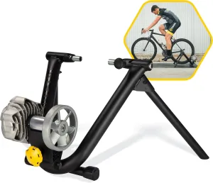 Saris Fluid2 Indoor Bike Trainer, Smart Equipped Option, Fits Road and Mountain Bikes, Compatible with Zwift App