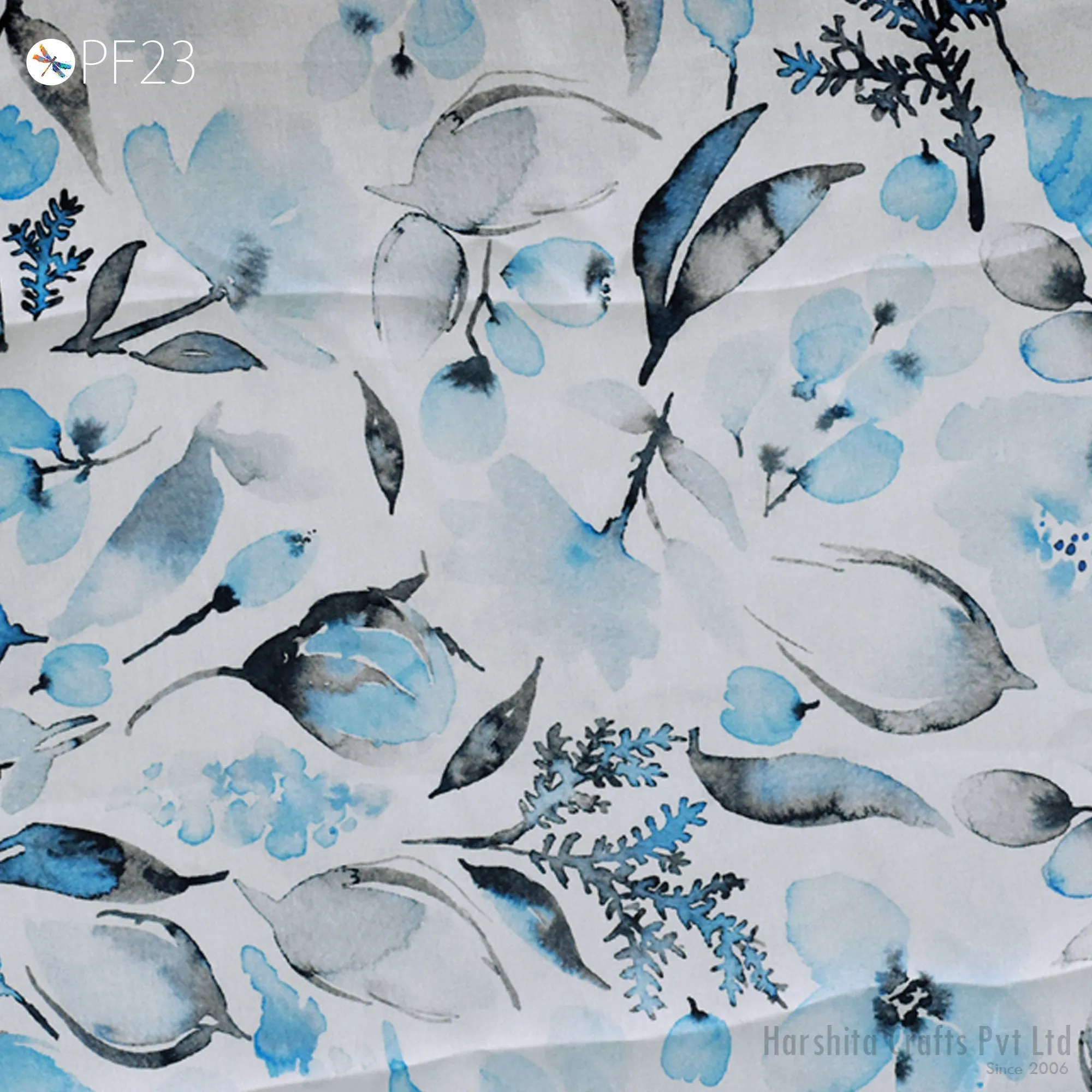 Satin Georgette fabric By Yard Indian Flowy Floral Soft Printed Summer Dresses Shirt Comfortable Clothing Party Costumes Drapery Sewing