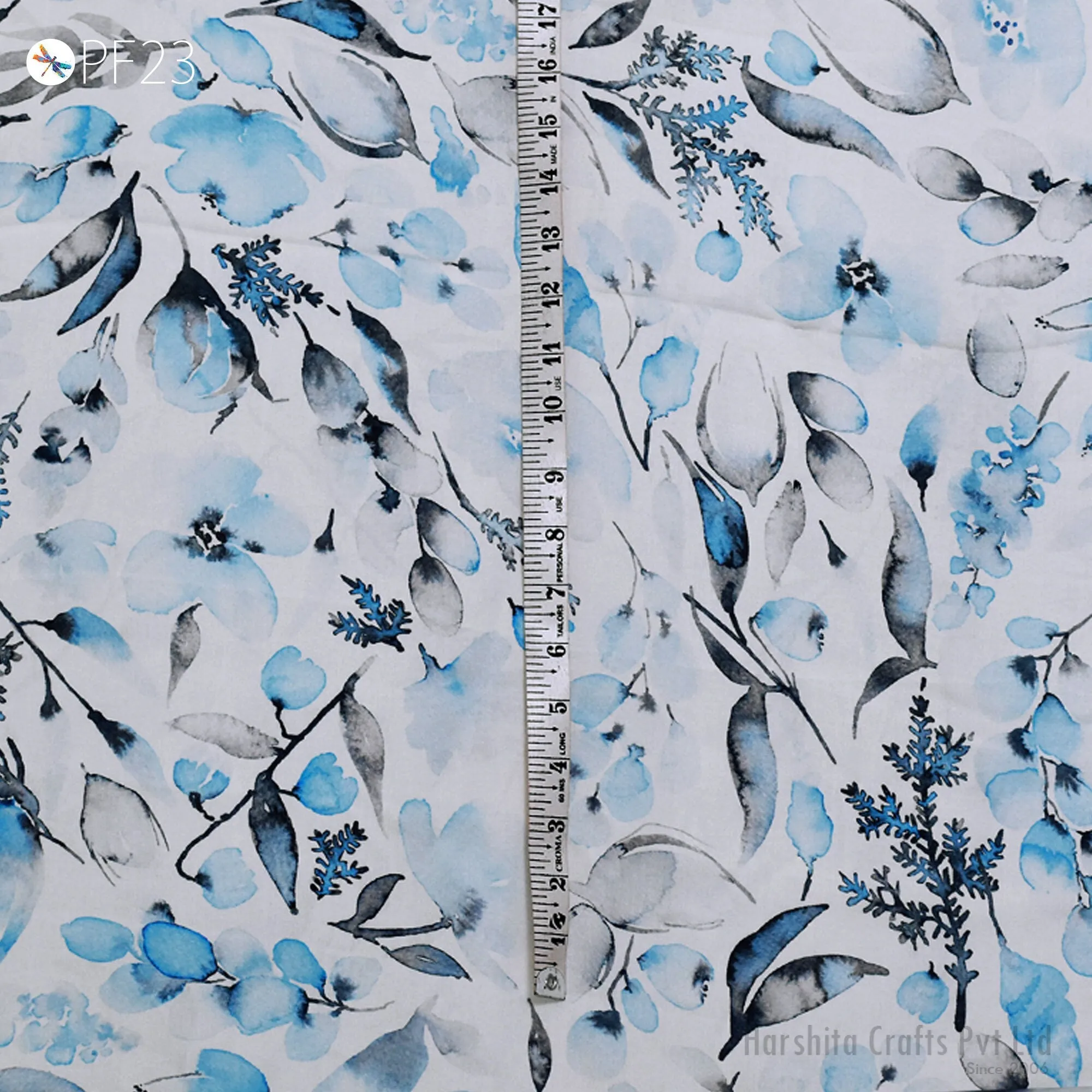 Satin Georgette fabric By Yard Indian Flowy Floral Soft Printed Summer Dresses Shirt Comfortable Clothing Party Costumes Drapery Sewing