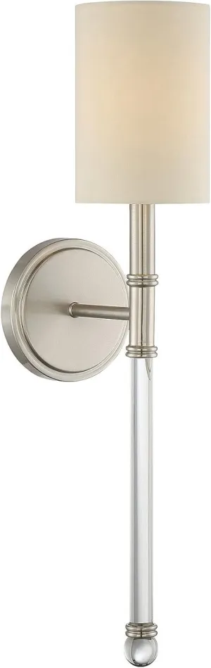 Savoy House 9-101-1-SN Fremont 1-Light Sconce in Satin Nickel