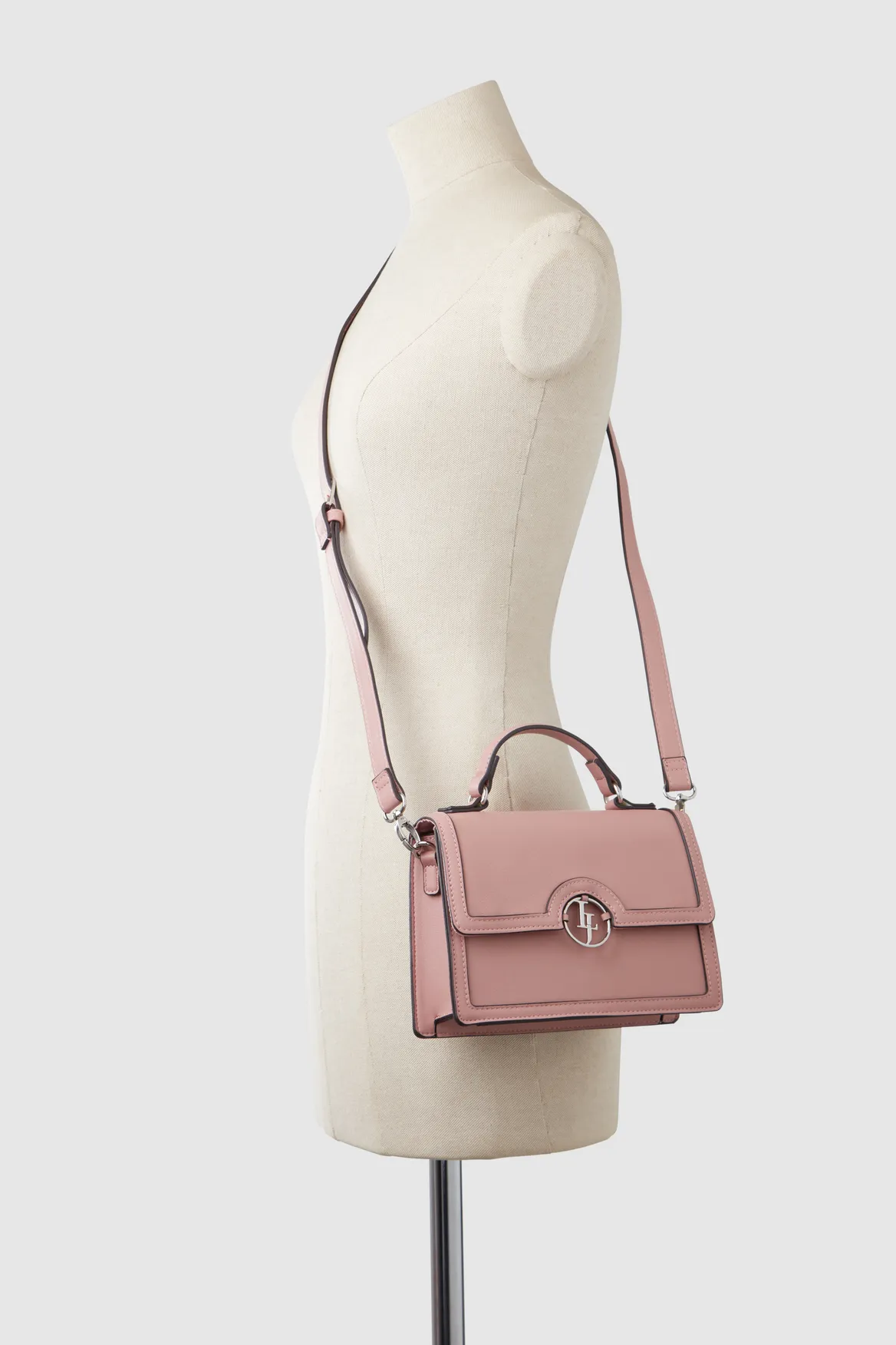 Scarf Top Handle Bag