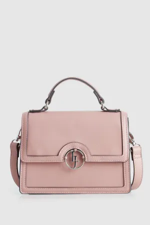 Scarf Top Handle Bag