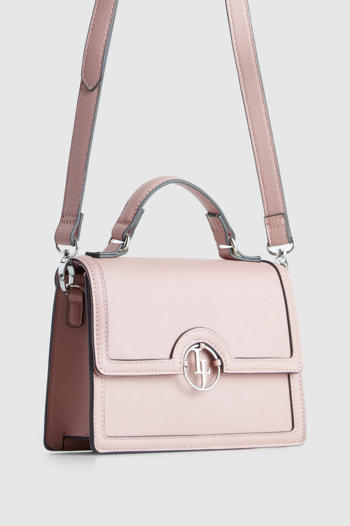 Scarf Top Handle Bag