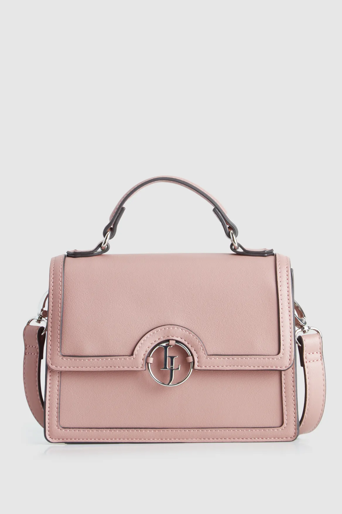 Scarf Top Handle Bag