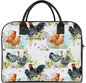 Seamless Patterns in Dental Dentistry Travel Handbag with A Large Capacity Design That Can Be Reused