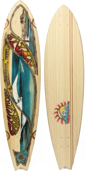 Sector 9 Fiji Skateboard Deck, Assorted, 9.375 x 38.0-Inch