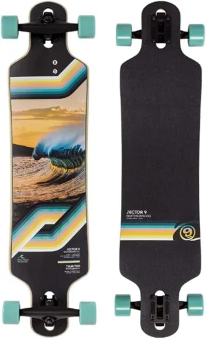 Sector 9 Longboard Complete Bintang Bend Drop Through 9.25" x 38"