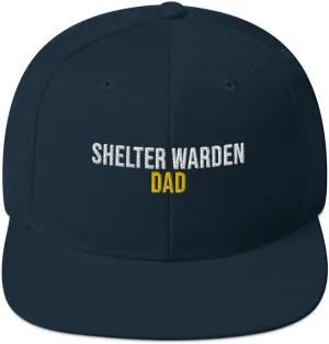 Shelter Warden Dad Hat (Embroidered Snapback Cap) Shelter Warden Apparel