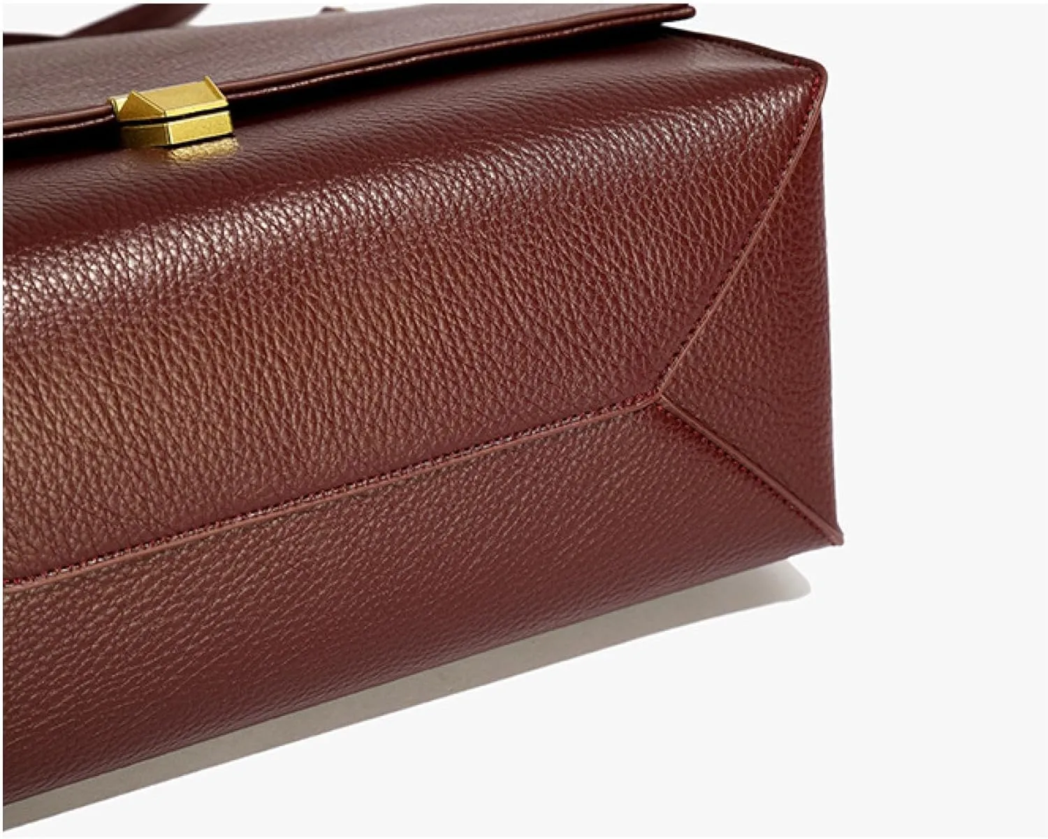 Shoulder Bag, Women's Large Capacity Pebbled Leather Crossbody Bag, Commuter Bag