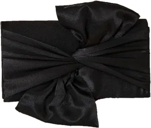 Simcat Womens Clutch Bag,Pleated Satin Handbag Lady Pleated Bow Purse Evening Bag with Chain for Wedding Prom Formal Party