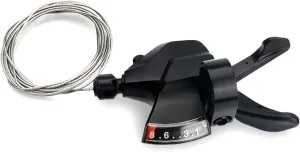 SL-M315-8R Bike Shift Lever,Bicycle Shift Lever - Right, Mountain Right Shifter Lever with Optical Gear Display