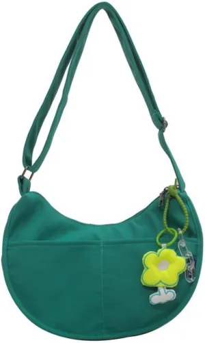 Small Crossbody Bag for Women Sling Bag Aesthetic Bag Purse with Kawaii Flower