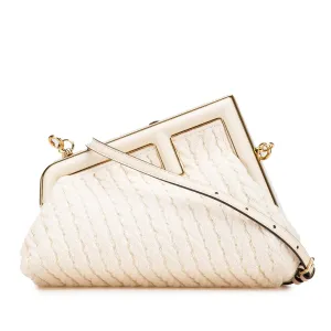 Small Knit Fendi First Crossbody