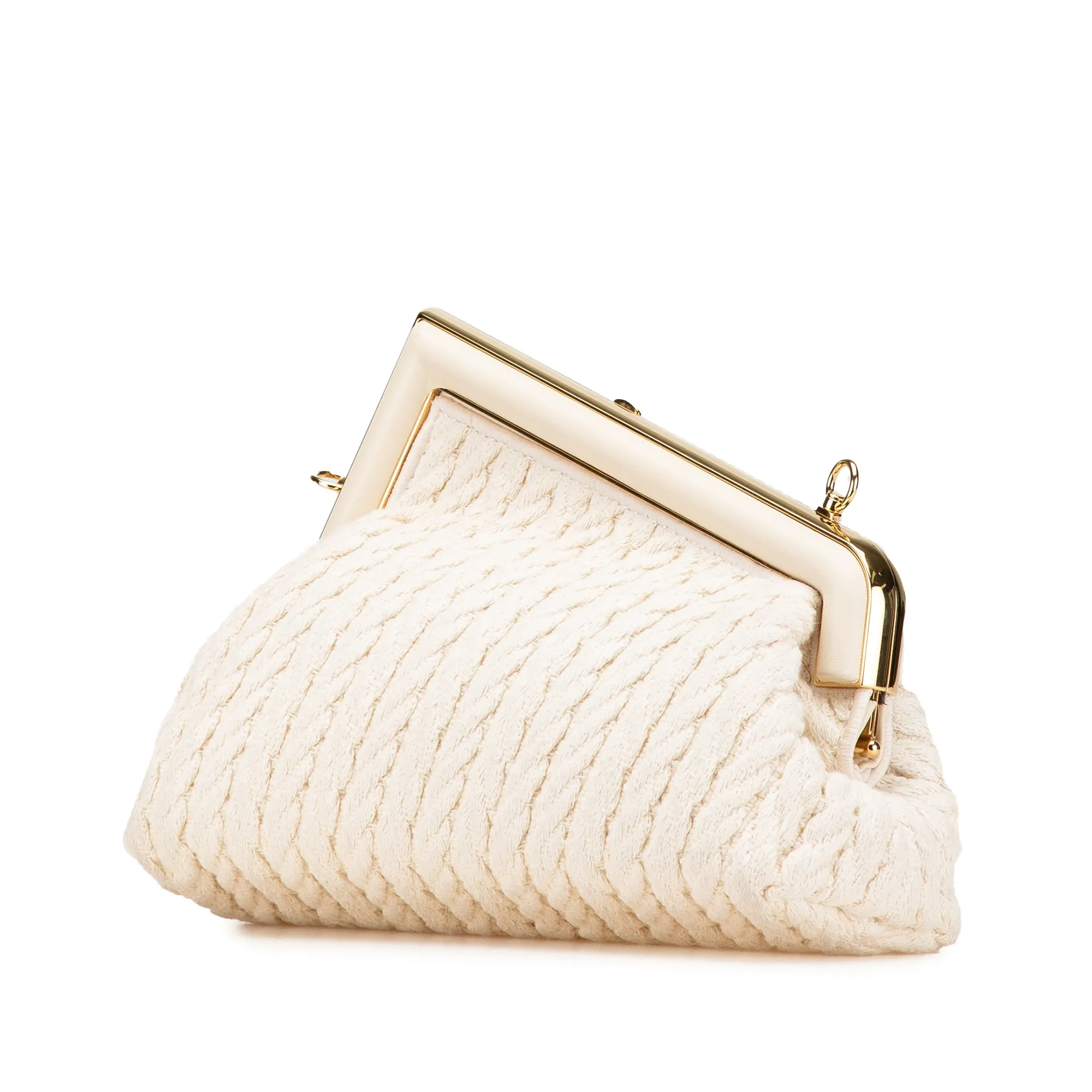 Small Knit Fendi First Crossbody