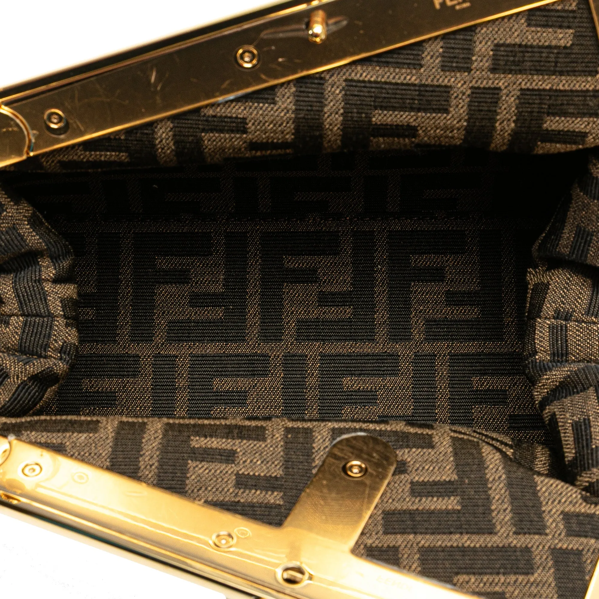 Small Knit Fendi First Crossbody