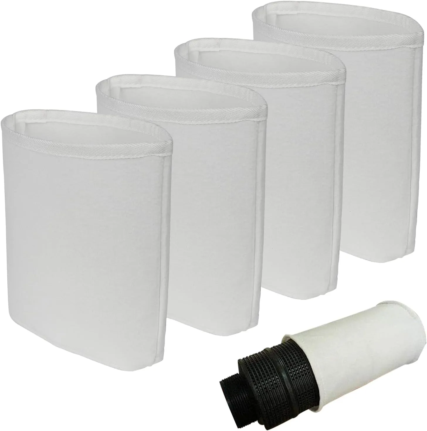 Spa Filter Bag Replacement for LA Spas Aqua Klean All Purpose Filter Bag, Filter Bag for Hot Tub - 4 Pack