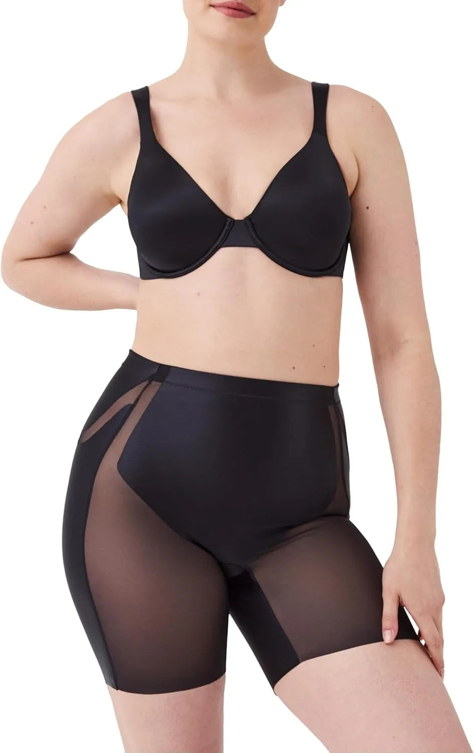Spanx Mid-Thigh Short with Booty-Lifting Enhancement