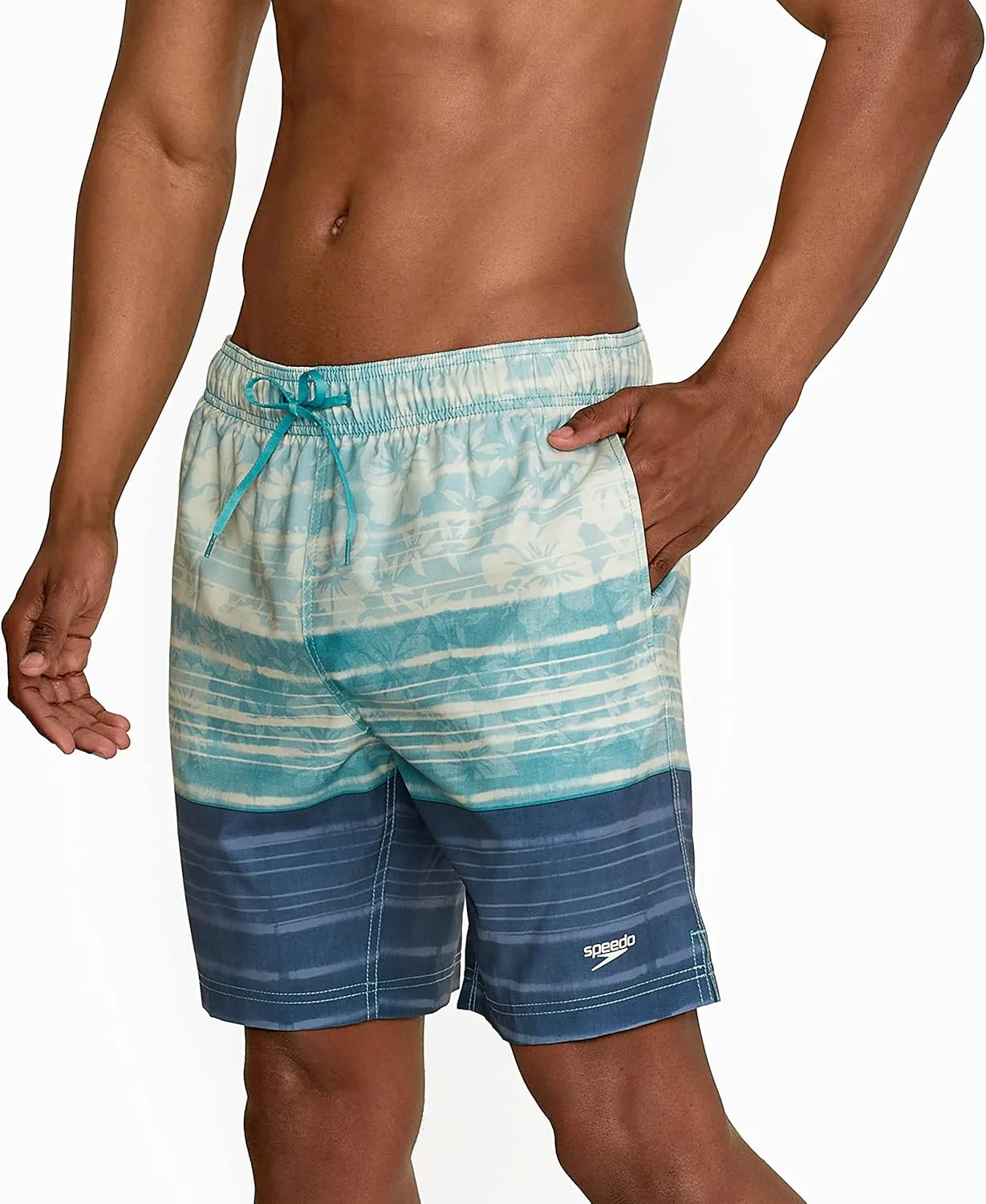 Speedo Men's Swim Trunk Mid Length Redondo Floral