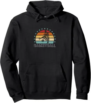 Sports Basketball USA Slam Dunk Pullover Hoodie