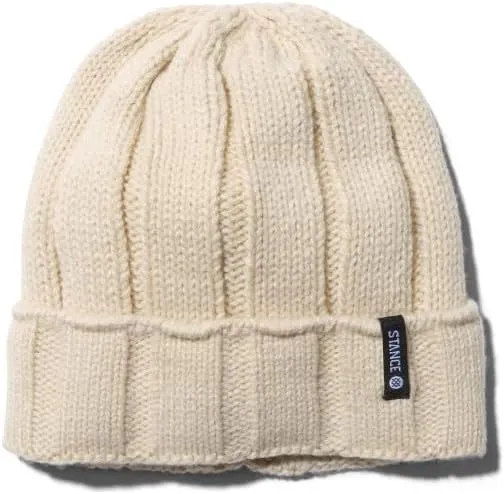 Stance Pier Beanie in Canvas, Canvas, One Size