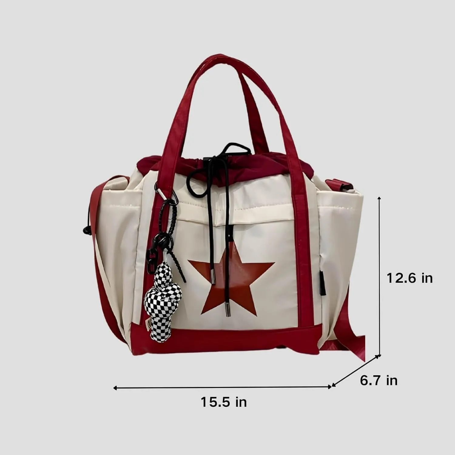 Star Messenger Bag, Vintage Star Tote Bag Y2K, Cute Aesthetic Crossbody Bag For Women, Fashion Shoulder Bag For Travel Bags