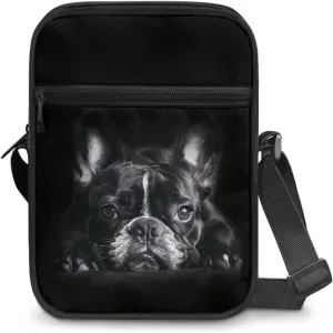 Suobstales Shoulder Bag Crossbody Bag for Women Men Small Messenger Bag Casual Handbag with Adjustable Strap for Work Cycling