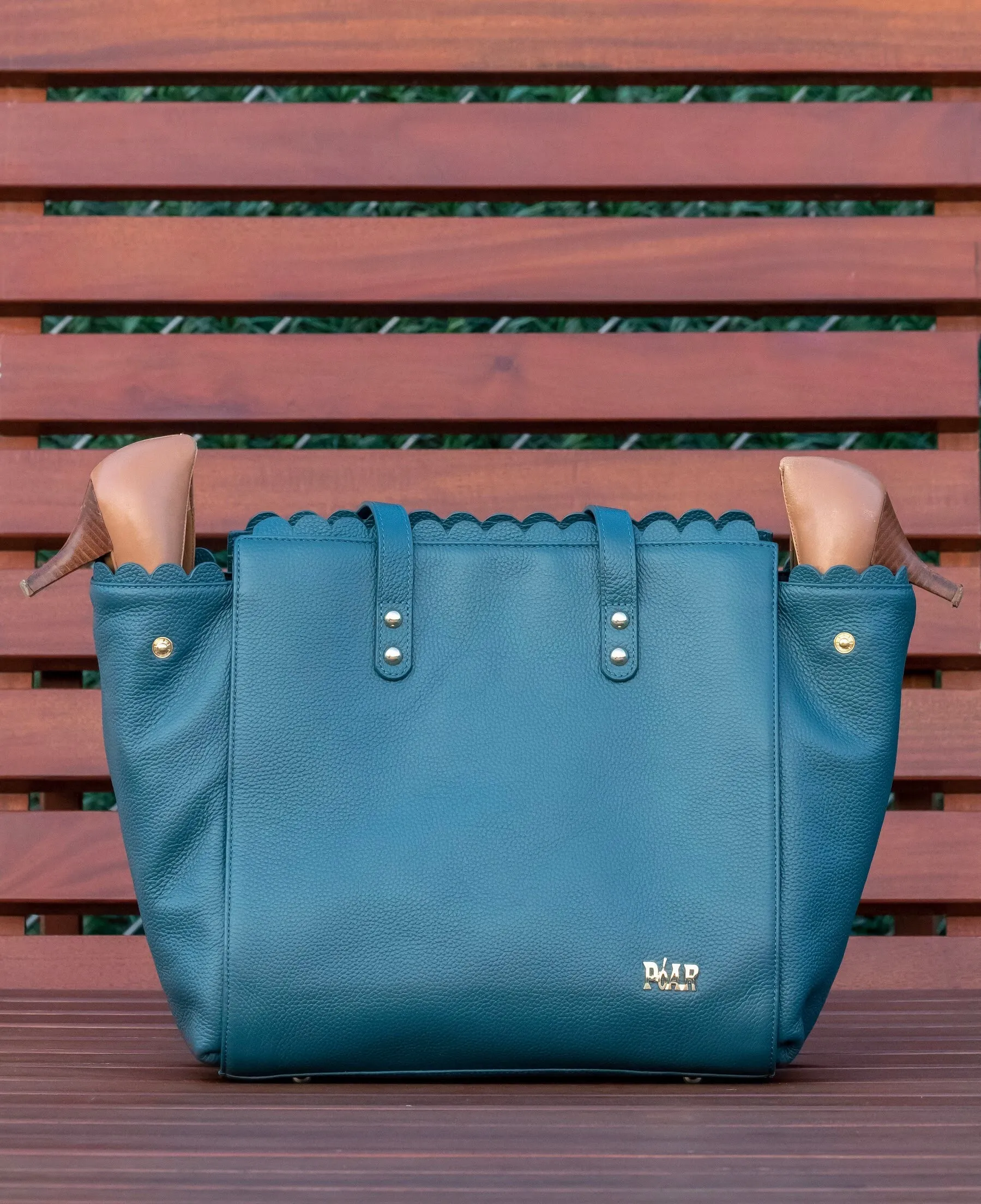 Teal Multifunctional Handbag