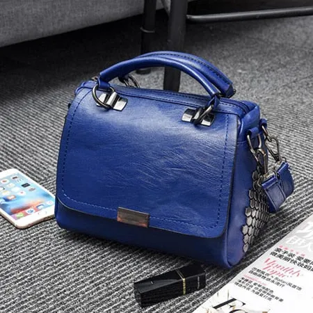 Technologically advanced Minimalist PU Leather Soft Fashion Handbag
