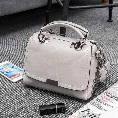 Technologically advanced Minimalist PU Leather Soft Fashion Handbag