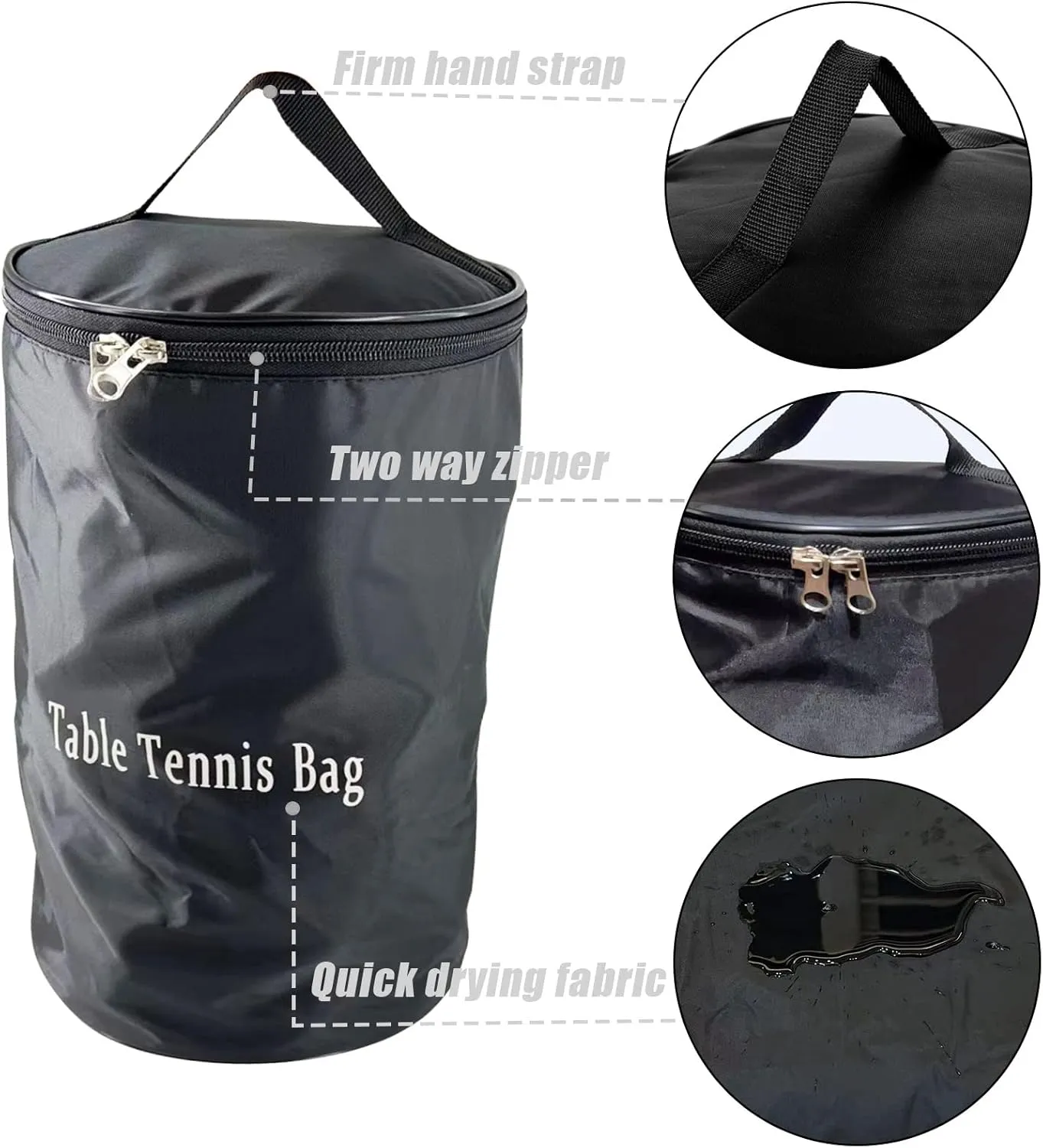 Tennis Ball Bag Portable Tennis Ball Basket 45 Capacity Tennis Balls Storage,Tennis Basket for Tennis Training,Tennis Balls Storage Bag,Baseball Ball,Table Tennis or Pickle Ball Bag Storage