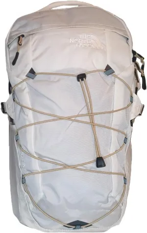 THE NORTH FACE TNF Unisex Borealis Commuter Laptop Backpack (Gardenia White/Khaki Stone, One Size)