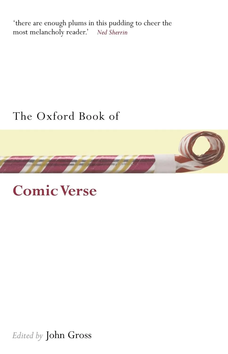 The Oxford Book of Comic Verse (Oxford Books of Prose & Verse) Paperback – May 7, 2009