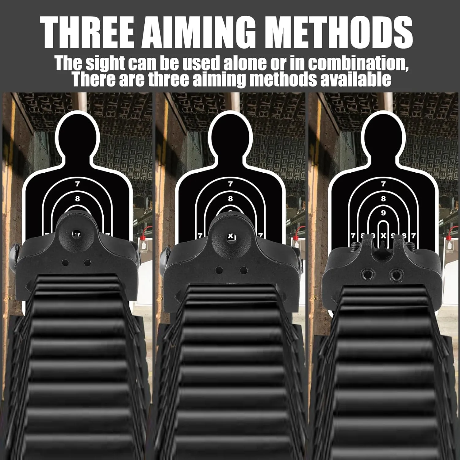 The Ultra-Low benchmark Sight Front and Rear Sight T2-The Ultra-Low benchmark Sight