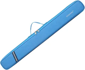 Thickened Bamboo Flute Bag Flute Carrier Shoulder Bag Crossbody Bag Flute Case, Blue