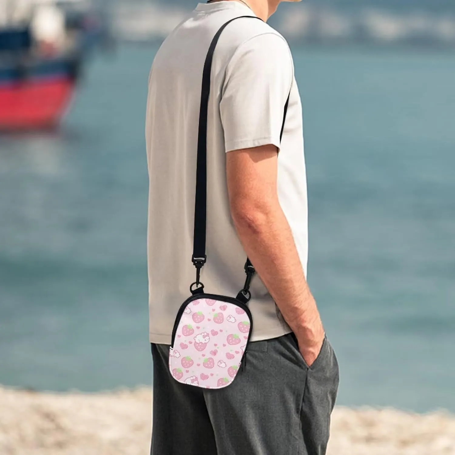 TODIYADDU Women Sling Bag Crossbody Phone Bag Mini Shoulder Bag with Adjustable Strap Mini Messenger Bag for Cell Phone Gifts