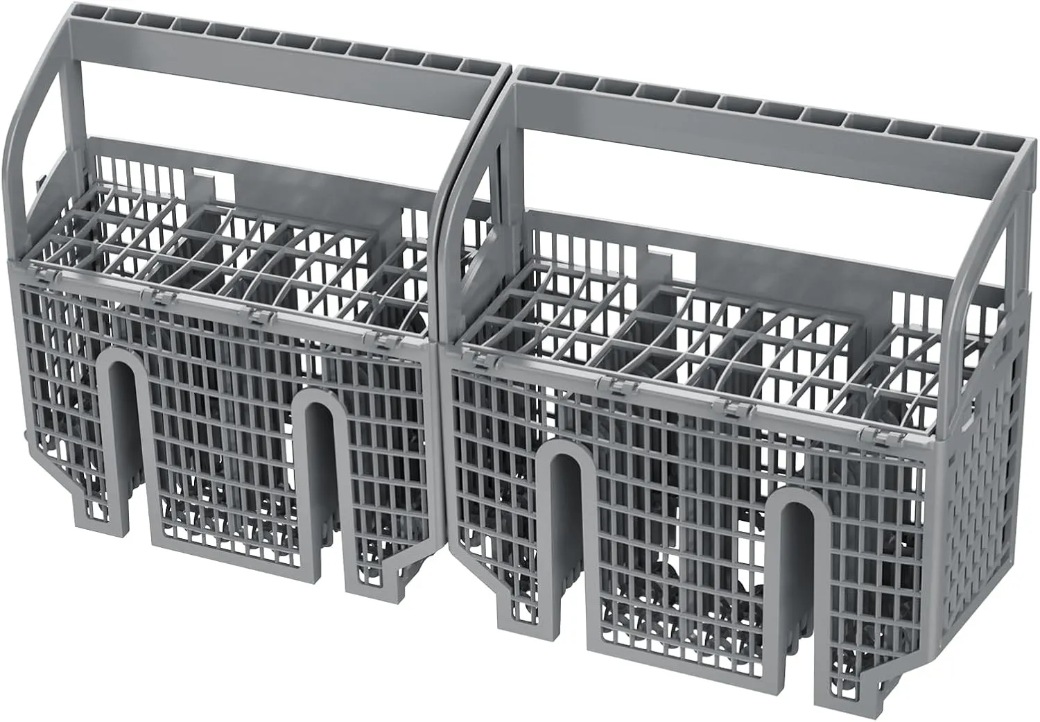 Tomato Man [2 PACK UPGRADED 00675794 675794 9001396277 Dishwasher Silverware Basket Replacement Compatible with Thermador Bosch Dishwasher Silverware Basket SHE55M15UC/64 SHE55R52UC/64 SHX5AVF5UC/22