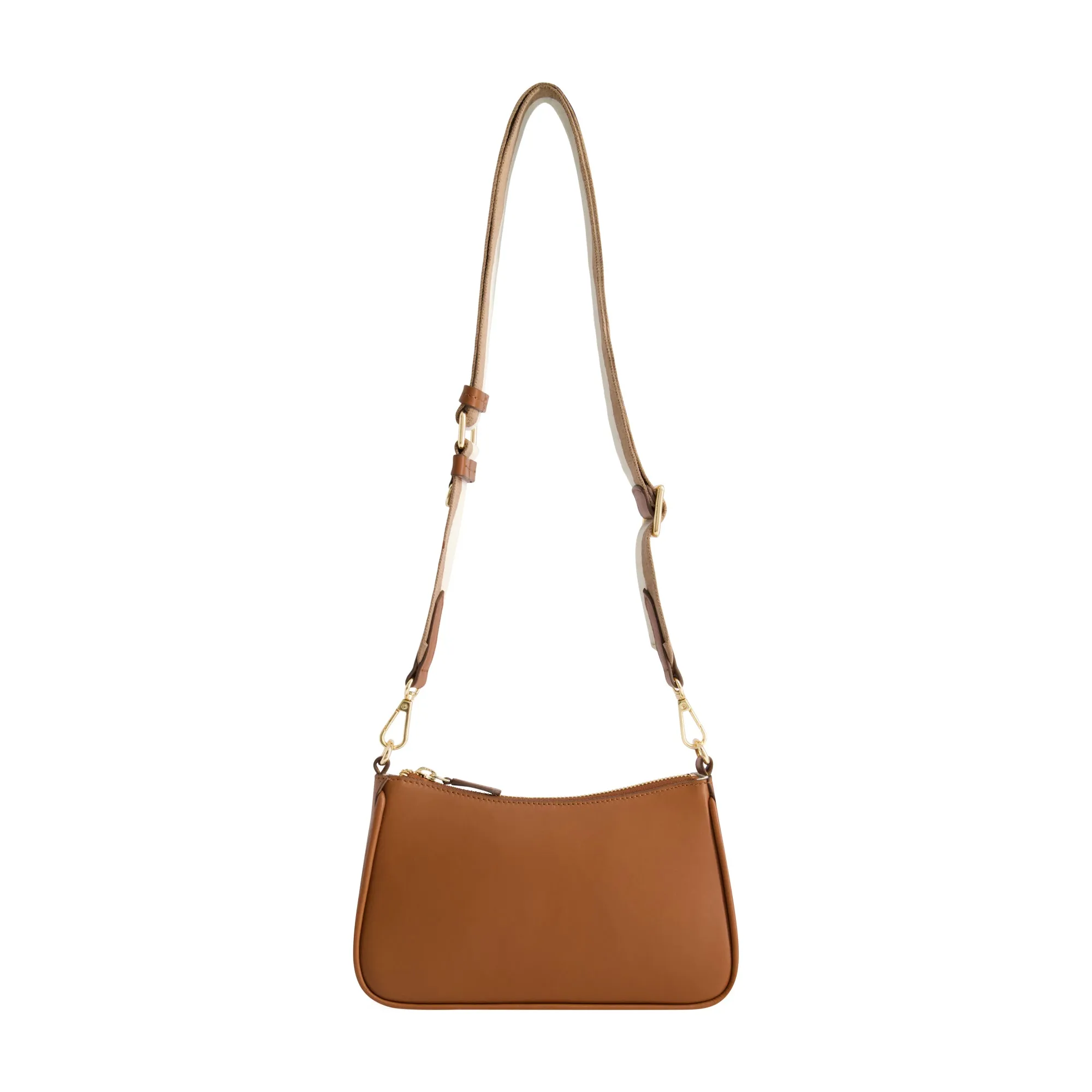 Tommy Bahama Leather Trim Floral Double Crossbody, Multi