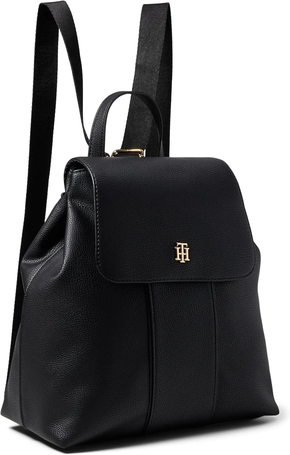 Tommy Hilfiger Chloe II Flap Backpack Black One Size