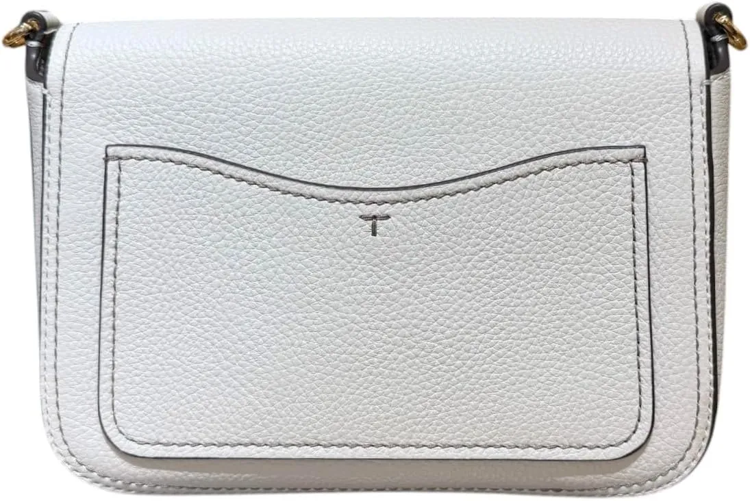 Tory Burch Women's Pebbled Leather Thea Flap Crossbody Shoulder Bag
