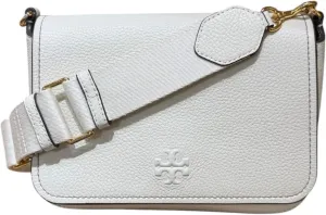 Tory Burch Women's Pebbled Leather Thea Flap Crossbody Shoulder Bag