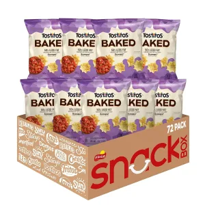 Tostitos, Oven Baked Scoops! Tortilla Chips, 0.875 Ounce (Pack of 72)