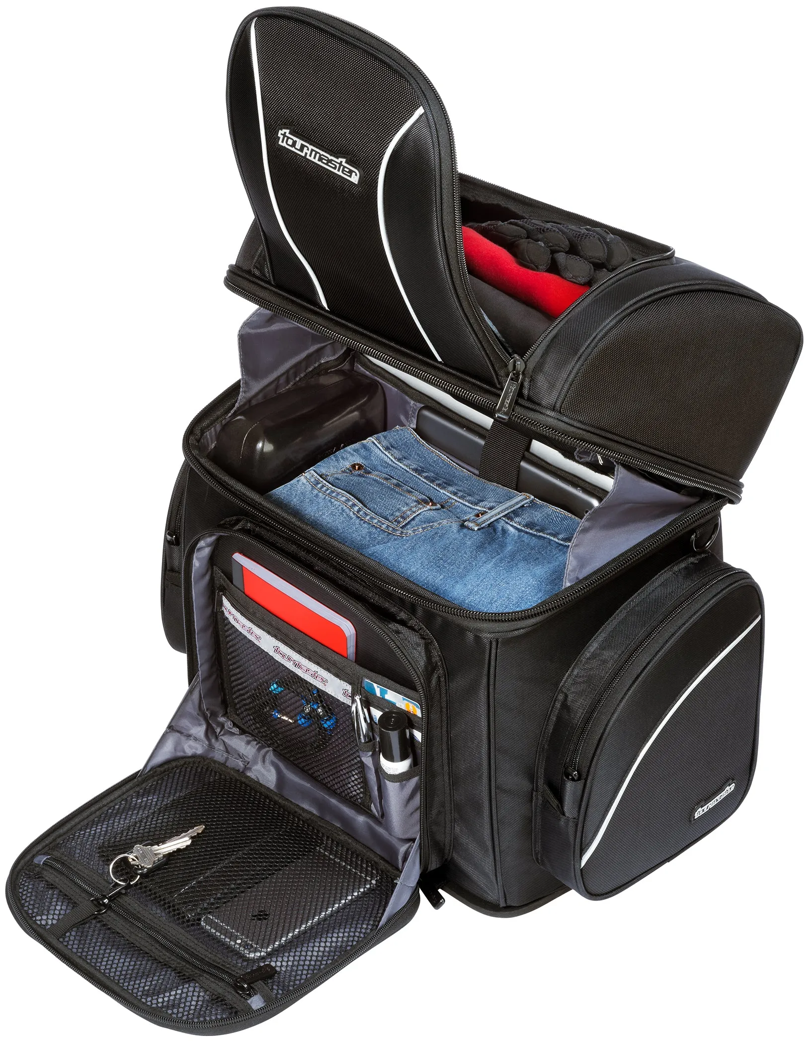 Tourmaster Nylon Cruiser 4 Medium Sissybar Bag