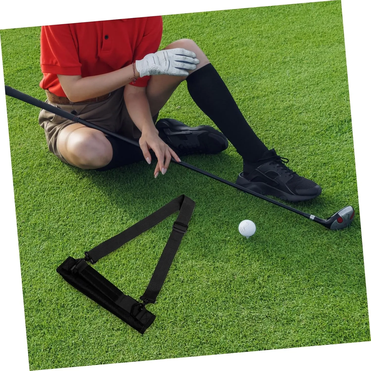 Toyvian Golf Club Bag Portable for Carry Straps Shoulder Waterproof Golf Ranges Bag Golf Bag Men Covers Light