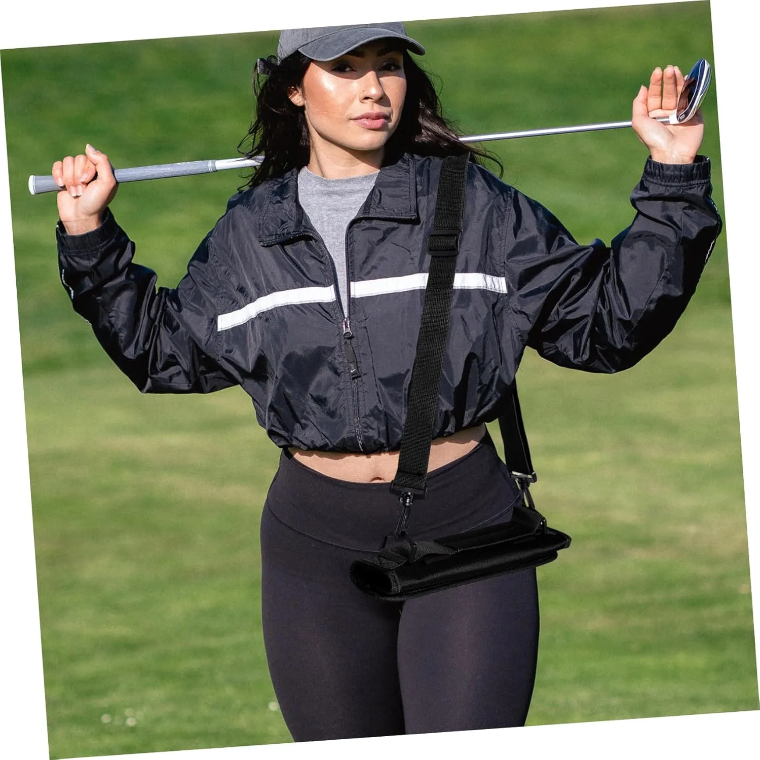 Toyvian Golf Club Bag Portable for Carry Straps Shoulder Waterproof Golf Ranges Bag Golf Bag Men Covers Light