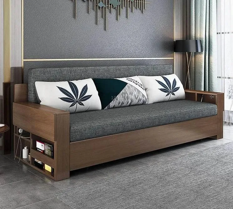 Transformable Sofa Bed - Modern Foldable Wooden Design