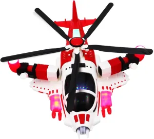 Transforming Airplane for Bright Design Rotation Material Present for Boys and Who Love Imaginative Play